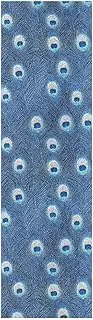 Amooorous Blue Peacock Feather Skateboard Grip Tape Non-Skid pro Scooter Grip Tape Grippy Grip Tape Cruiser 33×9 Inch
