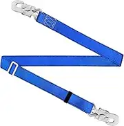 Trsmima Hunting Safety Harness, Tree Climbing Belt Restraint Lanyards, Safety Adjustable Lanyard, Add Level