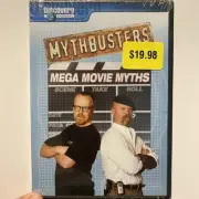 Mythbusters - Mega Movie Myths DVD Brand New Sealed