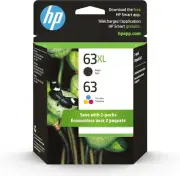 HP 65 (T0A36AN) Black & Tri-color Original Ink Cartridges
