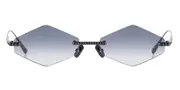 Anna-Karin Karlsson CRYSTAL NEST - TRIANGLE Black Grey Women’s Sunglasses Gunmetal Size 57