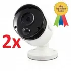 2x Swann NHD-865MSB 5MP Thermal Sensing PIR Security Bullet Camera