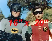 Batman & Robin~Dynamic Duo~Color~Poster~16" x 20" Photo
