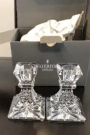 Waterford Lismore 4” Candlesticks, Set Of 2