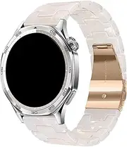 [PTLYE] 18/20/22mm Universal Resin Band For Huawei GT4 GT5 Bracelet For Samsung Galaxy watch 4/5/6/7 Wristban