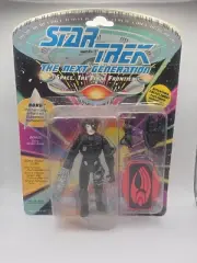 STAR TREK NEXT GENERATION BORG FIGURE NEW ON CARD 1992 PLAYMATES RARE