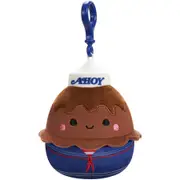 Squishmallows Stranger Things 9cm Clip - Chocolate