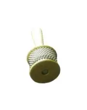 NEW MANO CABASA Wooden 6 Inch Percussion School Education Latin American Shaker