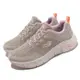 Skechers 休閒鞋 Arch Fit-Comfy Wave 女鞋 灰 粉 針織鞋面 足弓支撐 149414TPMT