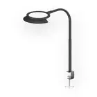 QINER LED Desk Lamp, Clamp Lamp, Touch Control Table Lamp with Sunshade
