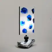 Fused glass table lamp - One-of-a-kind by 1178designs studio