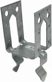 Simpson Strong Tie PB44Z ZMAX Galvanized 12-Gauge 4X4 Post Base 10-Per Box