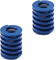 Yinpecly 3D Printer Die Spring 20mm OD 10mm ID 25mm Long Spiral Stamping Light Load Compression Mould Die Spring for Mechanical Equipment 3D Printer Accessories - Blue Tone 2PCS