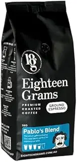 18 Grams Pablo's Blend Ground Espresso – Milk Chocolate & Stone Fruit, 1kg