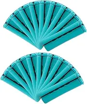 MUSISALY 18Pcs Flexible Hair Rollers Self Grip Curlers for Effortless Waves Retro Styles Salon Suitable for Long Hair