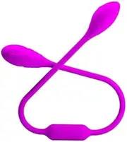 12 Frequency Vibrating Two Ended Bullet Vibrator, Super Long Double Head Sex Toys Vibrators for Women Clitoris Powerful Partners