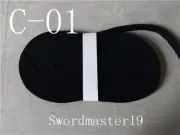 10 M Top Grade Black Cotton Rayon Ito for Japanese Sword Katana Wakizashi Tanto