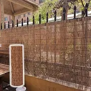 Bamboo Reed Fencing Roll for Privacy 4x33ft Natural Screen Fence for Yard Garden Balcony Backyard Pool Plant Fence 2 3 4 Feet High