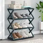Steel Pipe Assembly Shoecase Multi-layer Shoes Storage Cabinet Dormitory