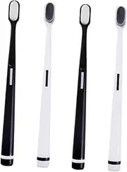 MOLUCKFU 4pcs Wangan Hair Toothbrush Toothbrushes Foldable Remover Burst Kit Adults Toothbrush Mini Cleaner Whole Portable Gums Electric Toothbrush Toothpaste Extra Gum Para Teeth Soft Fur