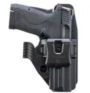 Holster S&W IWB and OWB M&P EZ300 Ruger Smith Wesson Concealed Carry Gun Holster