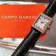 【CAMPO MARZIO】CAMPO MARZIO凱博馬爾茲女錶型號CMW00010(白色錶面玫瑰金錶殼深黑色真皮皮革錶帶款)