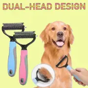 Dog Pet Cat Grooming Comb Brush Undercoat Rake Dematting Deshedding Trimmer