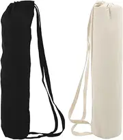 Baluue Ergonomic Yoga Mat Carrying Bag 2-Pack Thick Strap for Large Mats Adjustable Dustproof Storage Gear