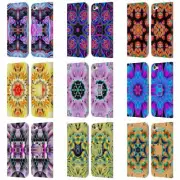 OFFICIAL HAROULITA KALEIDOSCOPE LEATHER BOOK CASE FOR APPLE iPOD TOUCH MP3