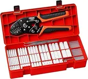PEBA Crimping Tool Kit, 22 Types JST-SH 1.0mm/GH 1.25mm/ZH1.5mm Connector, Wire Cutting Crimp Pliers 32-22 AWG for 1.0 mm-2.0 mm Pitch Pin Terminal | Ratchet Micro Connector Pin Crimper JST Connectors