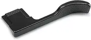 Iborrys Metal Thumb Up Grip for Sony A7C2 A7CR Alpha 7C2R 7C2 Camera, Hot Shoe Thumb Rest Support Grip ，Exclusive Vintage Anti-Slip Pattern, Enhance The camera's Grip Feel (Black)
