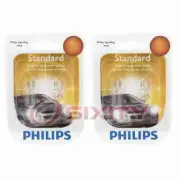 2 pc Philips Stepwell Light Bulbs for Aston Martin V12 Vantage 2010-2015 th