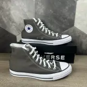 Converse Unisex All Star Chuck Taylor Hi Top Charcoal Men’s Size 9 (1J793)