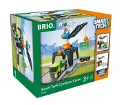 BRIO World Smart Tech Container Crane 33962 - Designed in Sweden (2019)