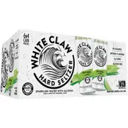 White Claw Seltzer Lime Cans 330mL x 24 Pack