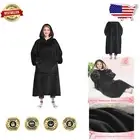 Comfortable Oversized Sherpa Blanket Hoodie for Relaxing and Outdoor Adventures