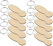 [OHPHCALL] 10Pcs Trolley Tokens Key Ring Keychain with Removable Trolley Release for Supermarket Carts Lightweight and Resistant Key Holder