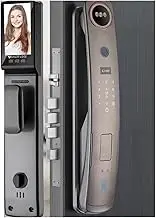 Tuya Electronic Smart Lock Camera 3D Face Recognition Electronic Door Lock with Visual Doorbell for Video Surveillance(F4-24-280 R S)