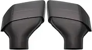 304 Stainless Steel Exhaust Tip Compatible For BMW G30 G31 520i 530i 528i 5 Series Car Muffler Tip Square Tailpipe Exhaust System Nozzle(Black)