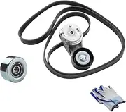 ATPPCCE 90K-38178A (3PCS 38178+36301+K060916A) Serpentine Belt Drive Component Kit Fit For