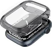 SPIGEN Ultra Hybrid Case Designed for Apple Watch Series 8/7 (41mm) Air Cushion Transparent Case - Space Crystal