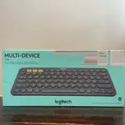 Logitech K380 Universal Multi-Device Portable Bluetooth Keyboard Factory Sealed
