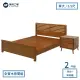 【A FACTORY 傢俱工場】經典質感 全實木房間2件組 床台+床頭櫃(單大3.5尺)