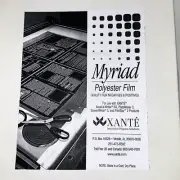 Xante Myriad Polyester Film, 8" x 11" / 100 Sheets (200-100003) / total 3 boxes