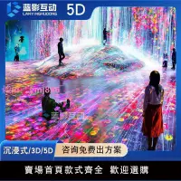 在飛比找樂天市場購物網優惠-裸眼3d全息投影5d展廳酒吧餐廳ktv墻地面沉浸式互動投影全