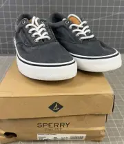 Sperry Striper II CVO Canvas (SW Navy) Men's Shoes Sz 11.5 NEW