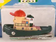Vintage Theodore BRIO Wooden Railway Tugboat Toy 32710