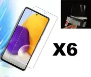 6-Pack Clear Film Screen Protectors (PET) For Samsung Galaxy A52/A52s/A52 5G