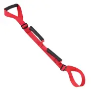 Supportive Leg Lift Straps with Shoulder Straps and Multi Loop Handles