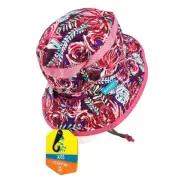 Sunday Afternoons Kid's L Fun Bucket Hat Spring Bliss Girl's 6-12 Years UPF NWT